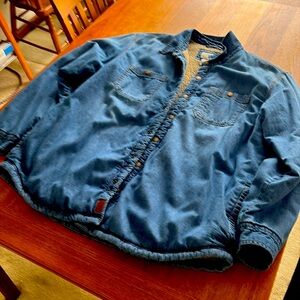 L.L. Bean Men's 1912 Heritage Lined Shirt Jac, Denim